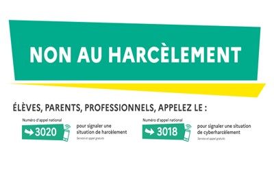 NON AU HARCÈLEMENT SCOLAIRE