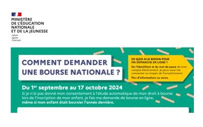 BOURSES NATIONALES 2024